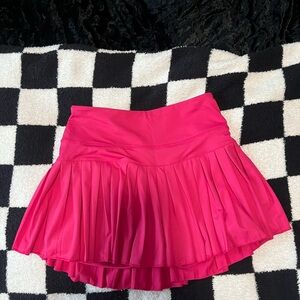Hot pink Gold hinge skirt